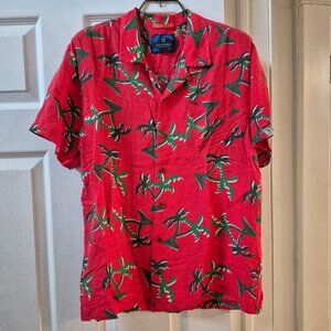 SCOTCH & SODA TROPICAL BUTTON UP SHIRT MEN'S SIZE LARGE